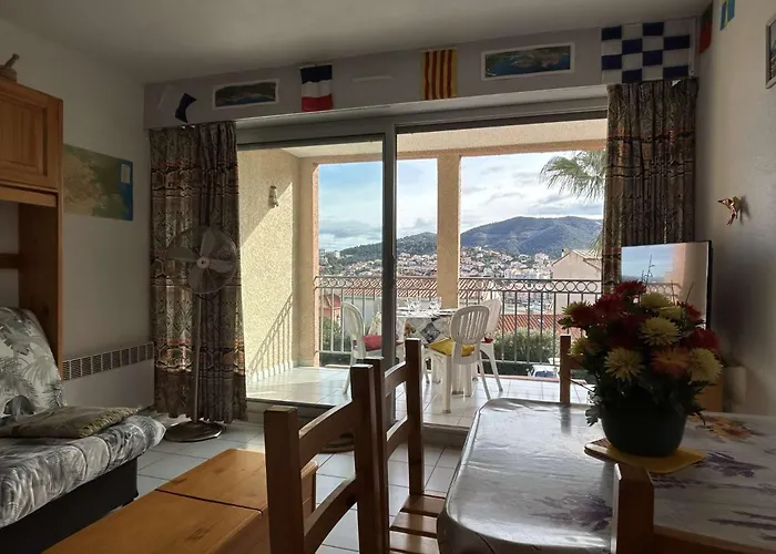 2 Pieces 4 Couchages Sur Bn090-j30 Apartman Banyuls-sur-Mer